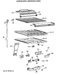 Diagram for 5 - Compartment Separator Parts