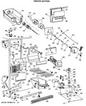 Diagram for 2 - Freezer Section