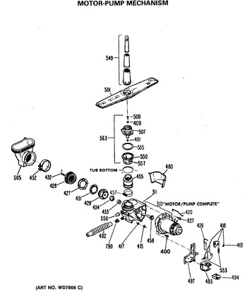 Diagram for GSD500P-49BA