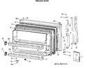 Diagram for 1 - Freezer Door