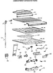 Diagram for 5 - Compartment Separator Parts