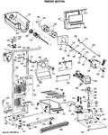 Diagram for 2 - Freezer Section