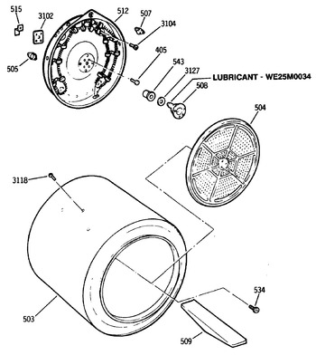 Diagram for DDE9605SAMWW