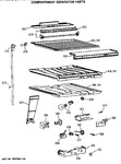 Diagram for 5 - Compartment Separator Parts