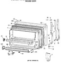 Diagram for 1 - Freezer Door