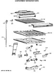 Diagram for 5 - Compartment Separator Parts