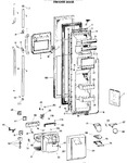 Diagram for 1 - Freezer Door