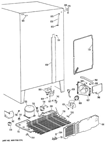 Diagram for TFC27PFSAWW