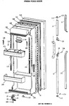 Diagram for 2 - Fresh Food Door