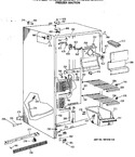 Diagram for 2 - Freezer Section