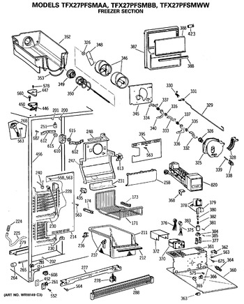 Diagram for TFX27PFSMAA