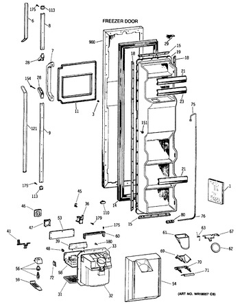 Diagram for TFG24PRTCWW