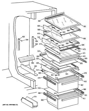 Diagram for TFG24PRTCWW