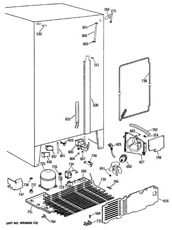 Diagram for TFG24PRTCWW