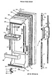 Diagram for 2 - Fresh Food Door