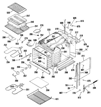 Diagram for ZEK736GP5BG