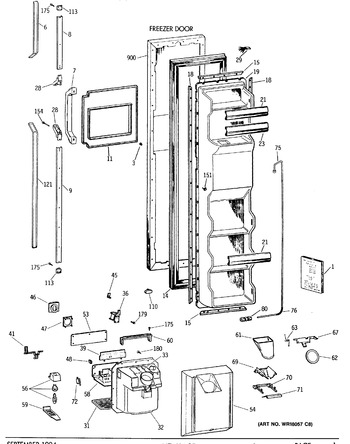 Diagram for TFK24PRTCWW