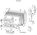 Diagram for 1 - Freezer Door