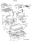 Diagram for 4 - Shelf Parts