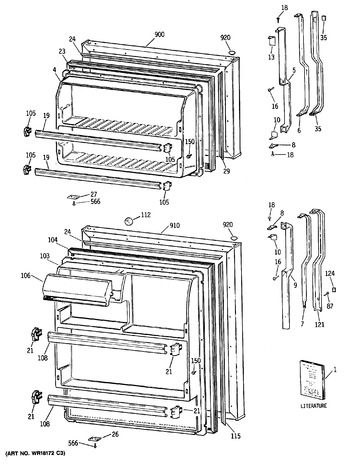 Diagram for TBX16SAXDRWH