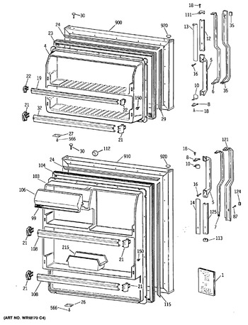 Diagram for TBX16JATDRWH