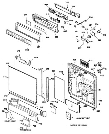 Diagram for ZBD3000V64WW