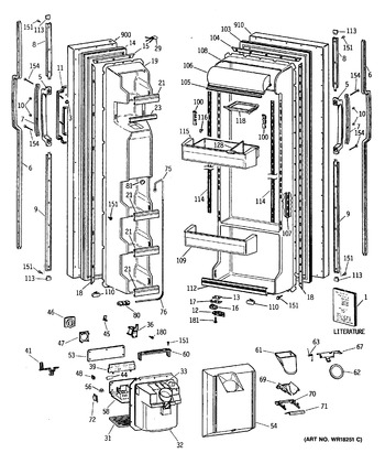 Diagram for TFH24JWXAWW