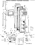 Diagram for 1 - Freezer Door