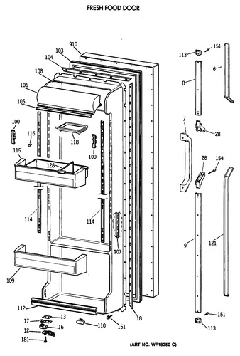 Diagram for TFX22CRXAWW