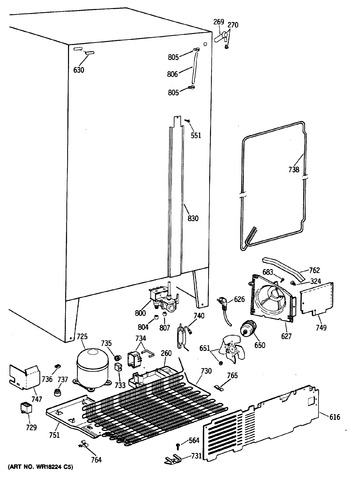 Diagram for TFX22CRXAWW