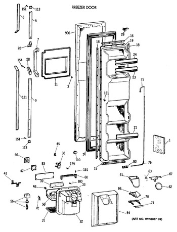 Diagram for TFX22PRXAWW