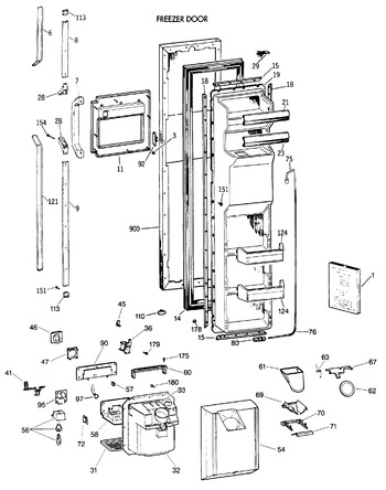 Diagram for TFX27PFXABB