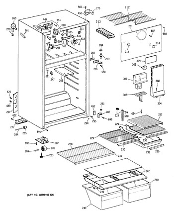 Diagram for TBT16DAXLRWH