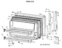 Diagram for 1 - Freezer Door