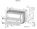 Diagram for 1 - Freezer Door