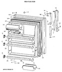 Diagram for 2 - Fresh Food Door