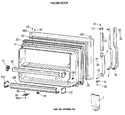 Diagram for 1 - Freezer Door