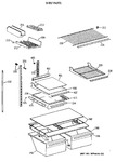 Diagram for 4 - Shelf Parts