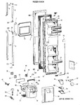 Diagram for 1 - Freezer Door