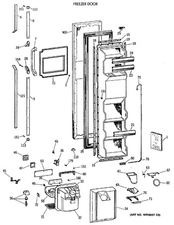 Diagram for TFT22PRXAWW