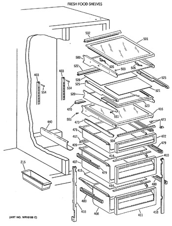 Diagram for TFT22PRXAWW