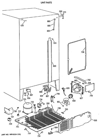 Diagram for TFT22PRXAWW