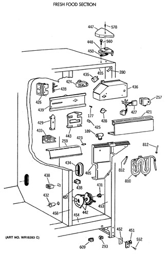 Diagram for TFT27PRXAWW