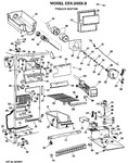 Diagram for 2 - Freezer Section