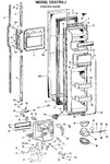 Diagram for 1 - Freezer Door