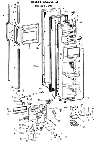 Diagram for CSX27DLJ