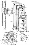 Diagram for 1 - Freezer Door