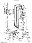 Diagram for 1 - Freezer Door