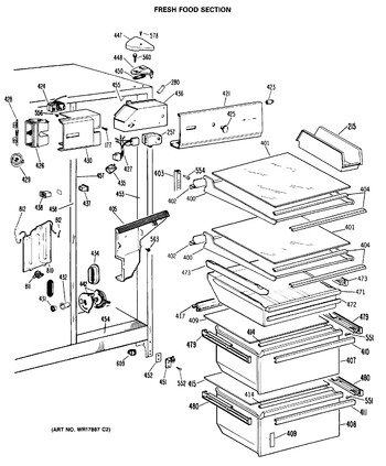 Diagram for CSX27HRAWH