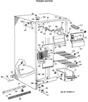 Diagram for 2 - Freezer Section